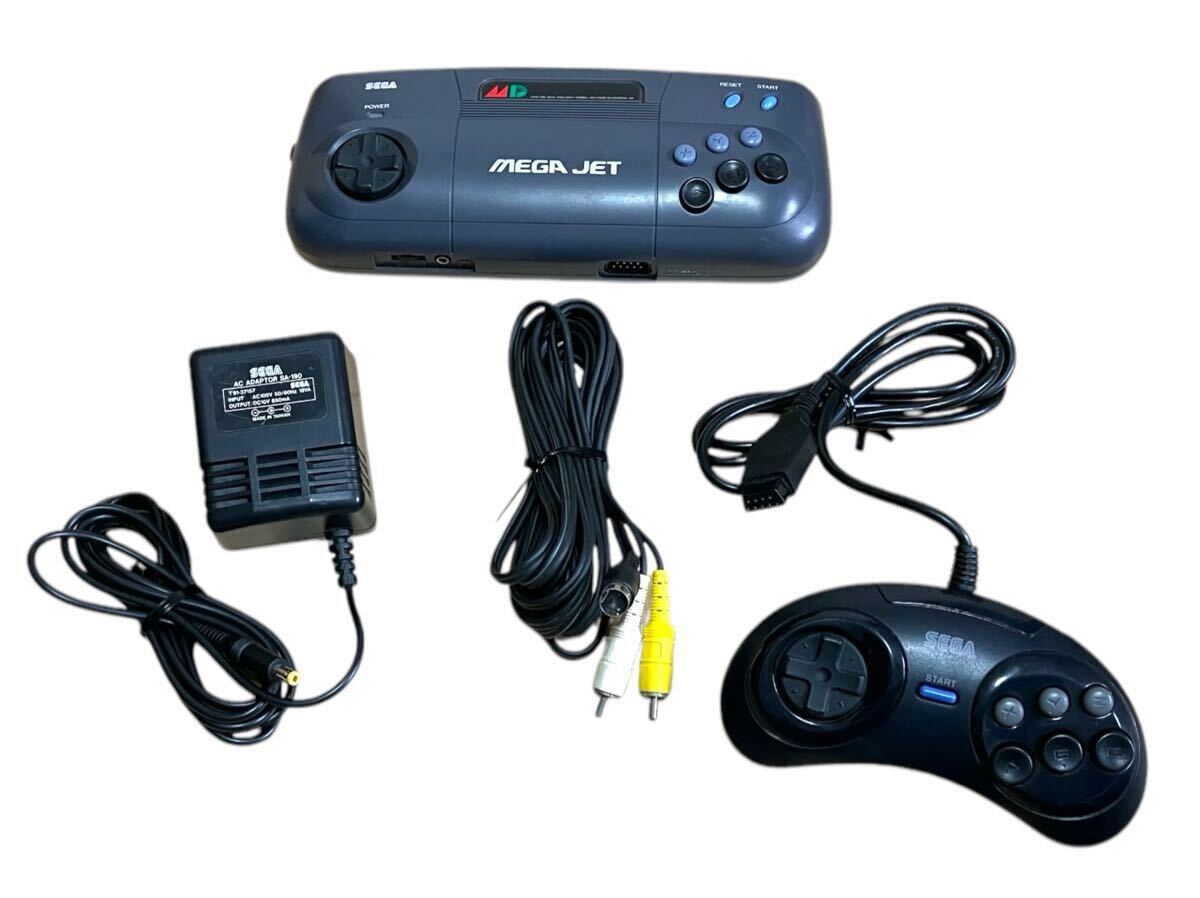 動作確認済】 SEGA セガ MD メガドライブ MEGA JET メガジェット HMJ