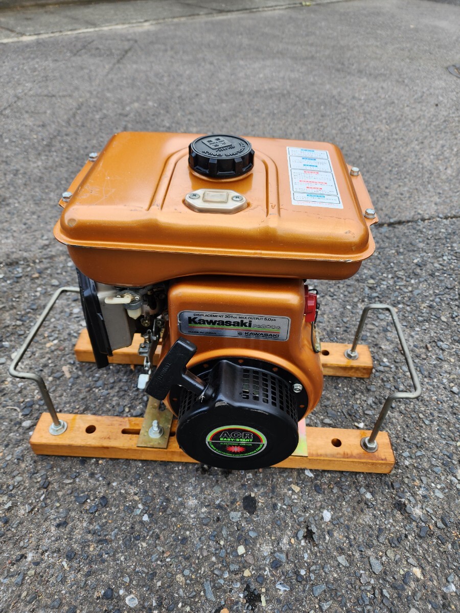 Yahoo!オークション - KAWASAKI ガソリンエンジン FG200G 川崎重工業㈱