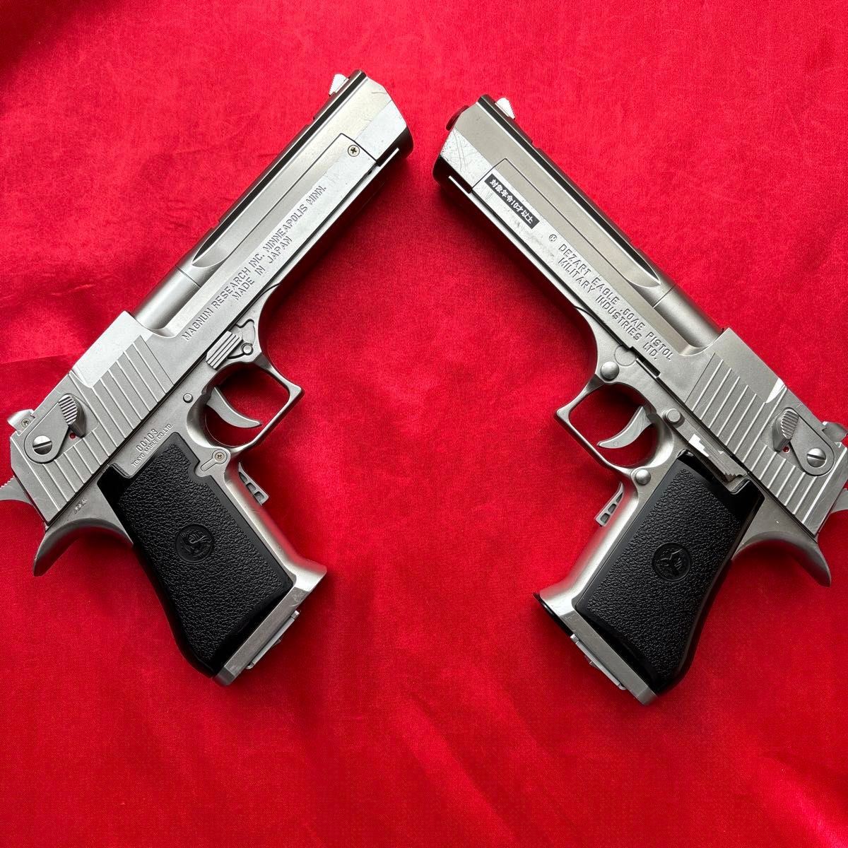 動作ok 2丁セット 東京マルイ デザートイーグル シルバーステンレス