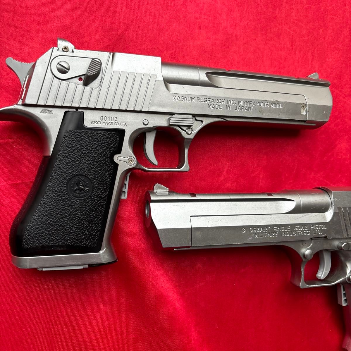 動作ok 2丁セット 東京マルイ デザートイーグル シルバーステンレス