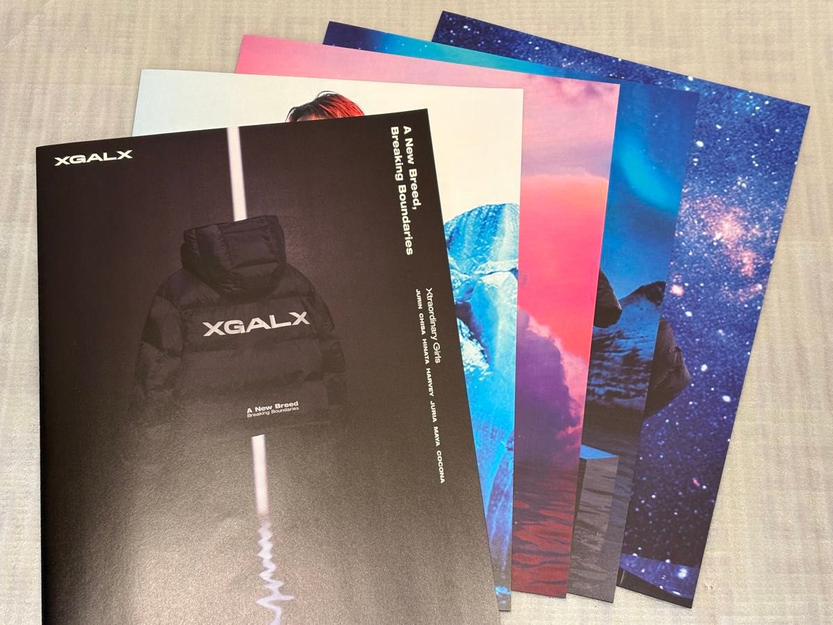 XG 「XGALX SHORT DOWN JACKET LOOK BOOK」未開封品（XGALXダウン