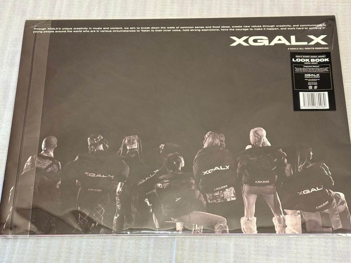 XG 「XGALX SHORT DOWN JACKET LOOK BOOK」未開封品（XGALXダウン