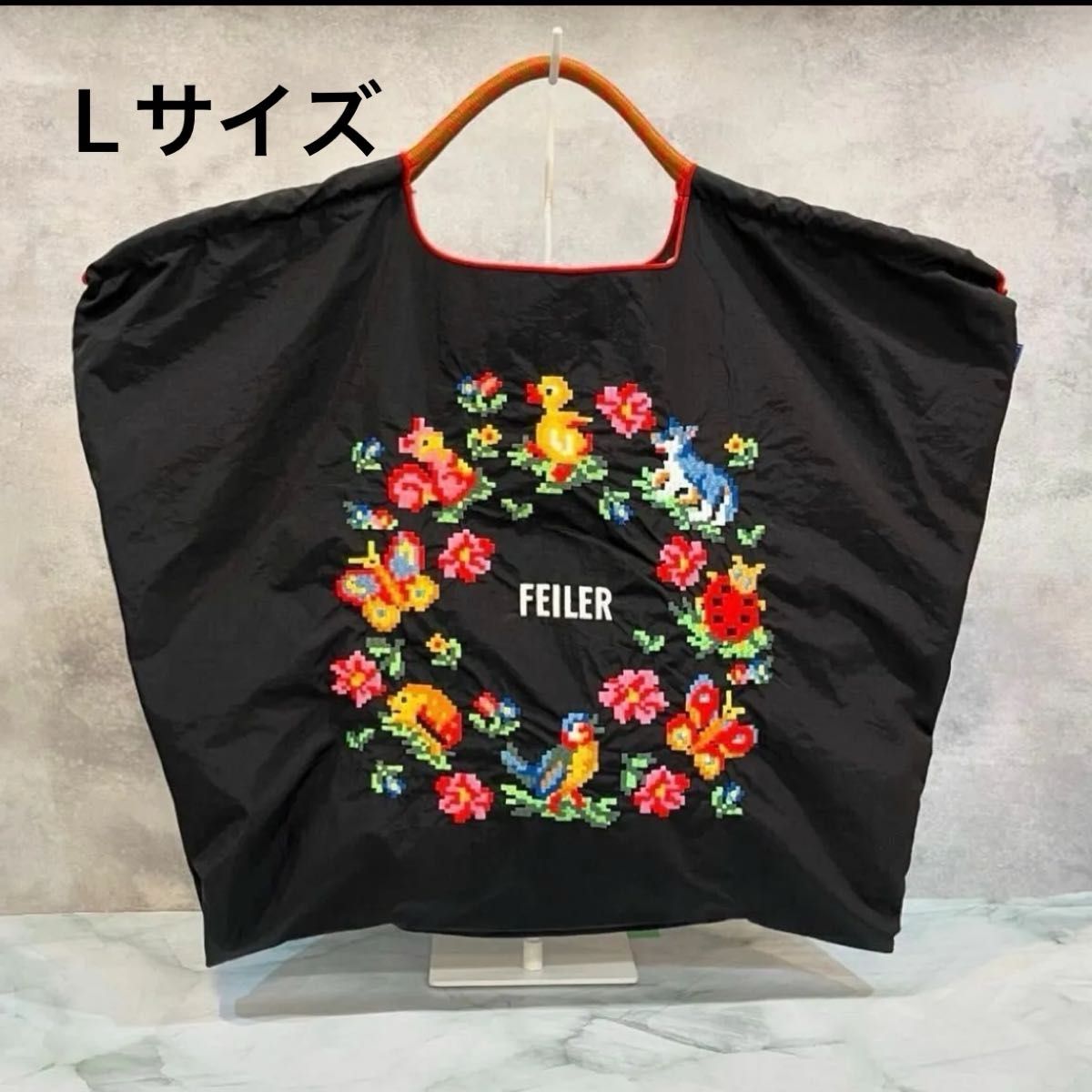 正規品】フェイラー エコバッグL ハイジ トートバッグ ボールアンド