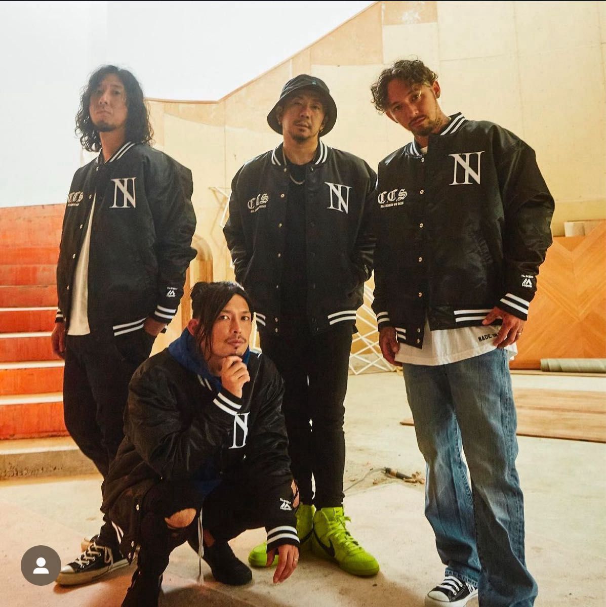 The BONEZ TEAM STADIUM JACKET Majestic コラボ スタジャン｜Yahoo