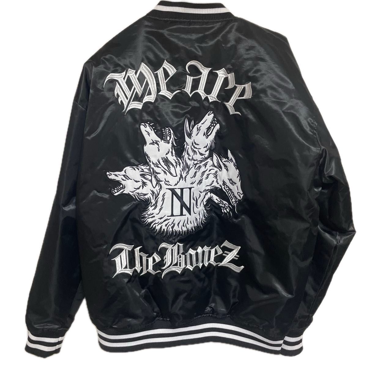 The BONEZ TEAM STADIUM JACKET Majestic コラボ スタジャン｜Yahoo