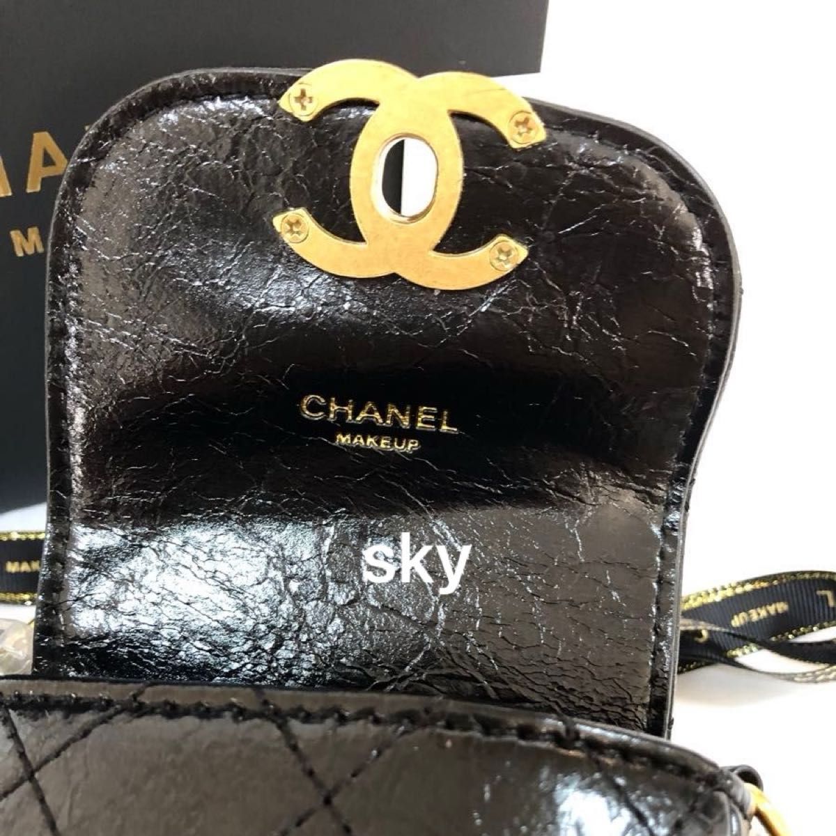 新品 シャネル ノベルティ ショルダーバッグ スマホポーチ ミニバッグ