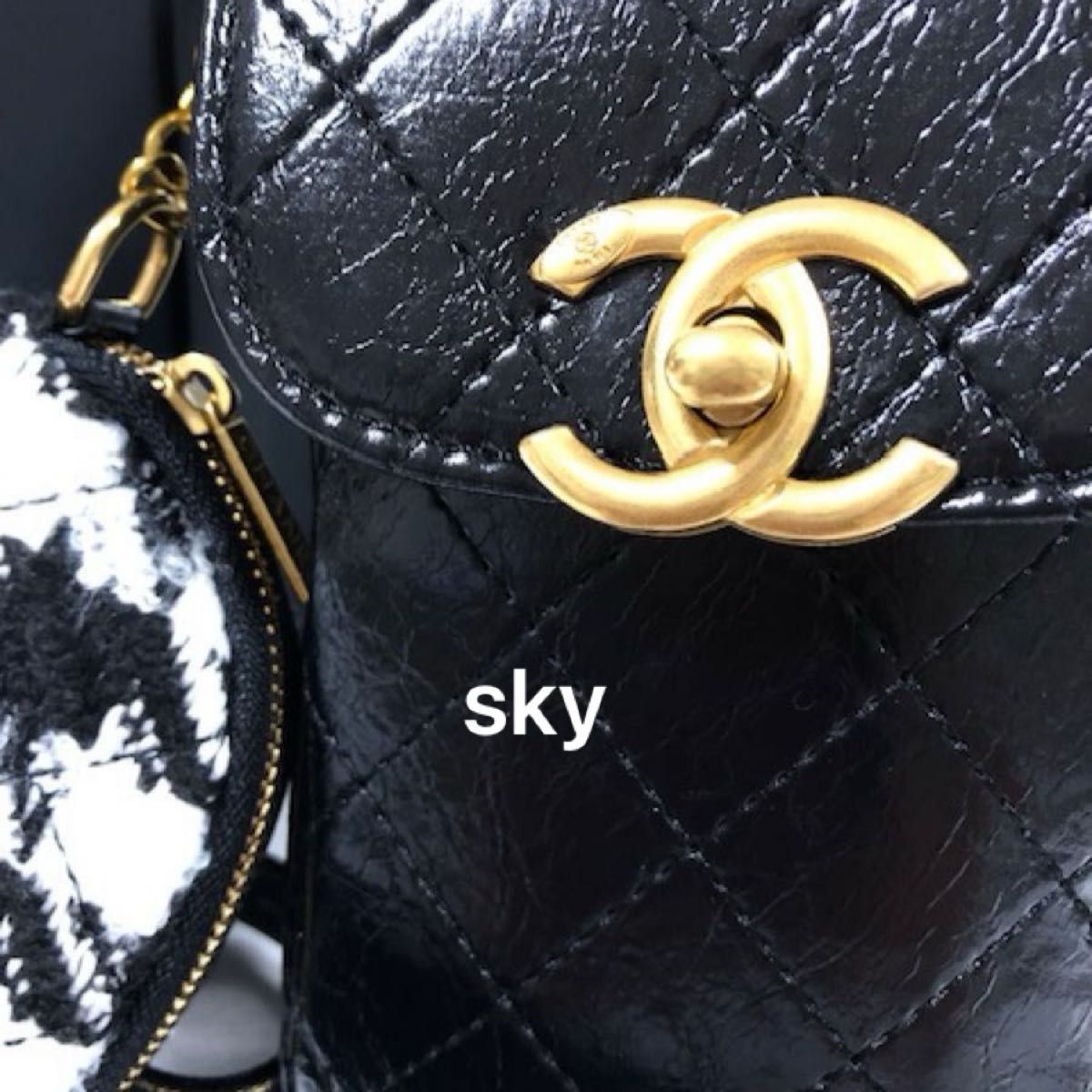 新品 シャネル ノベルティ ショルダーバッグ スマホポーチ ミニバッグ