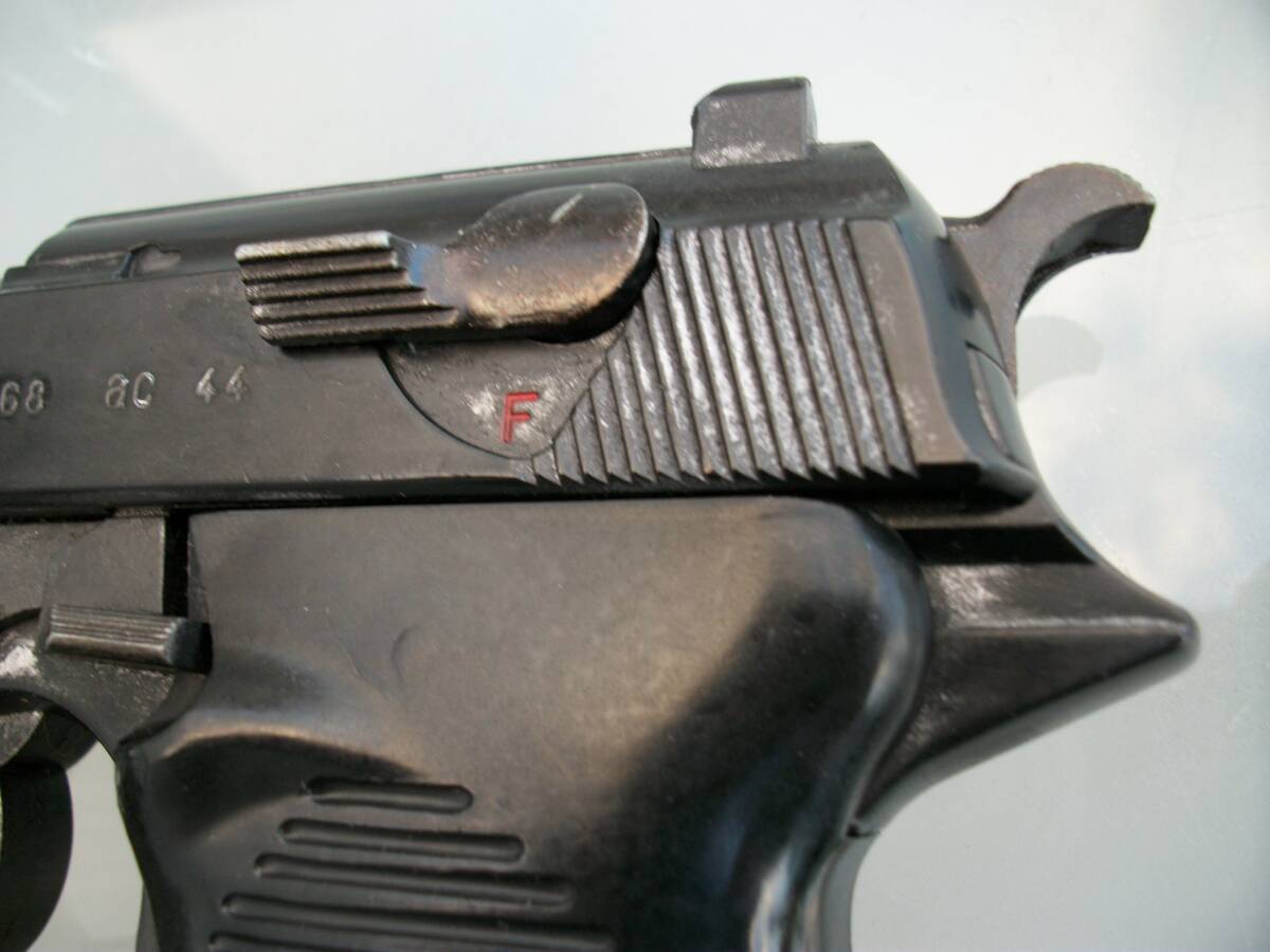 ウエスタンアームズ WA ワルサー P38 ステンレスモデル サイレンサー