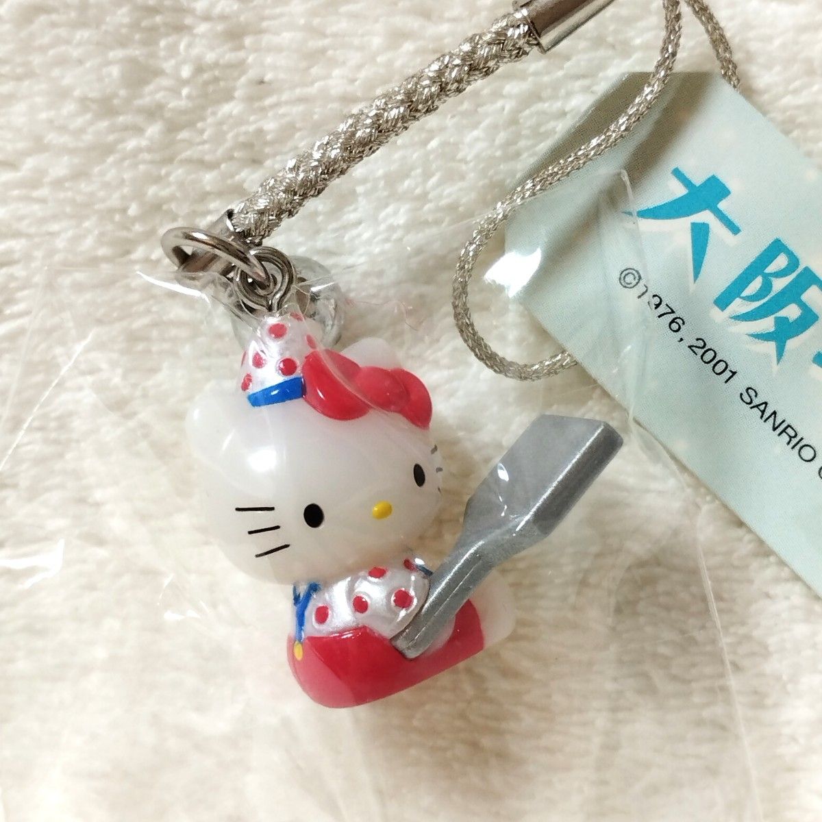 ご当地キティ 2001年 大阪キティ物語 ハローキティ ストラップ 根付け