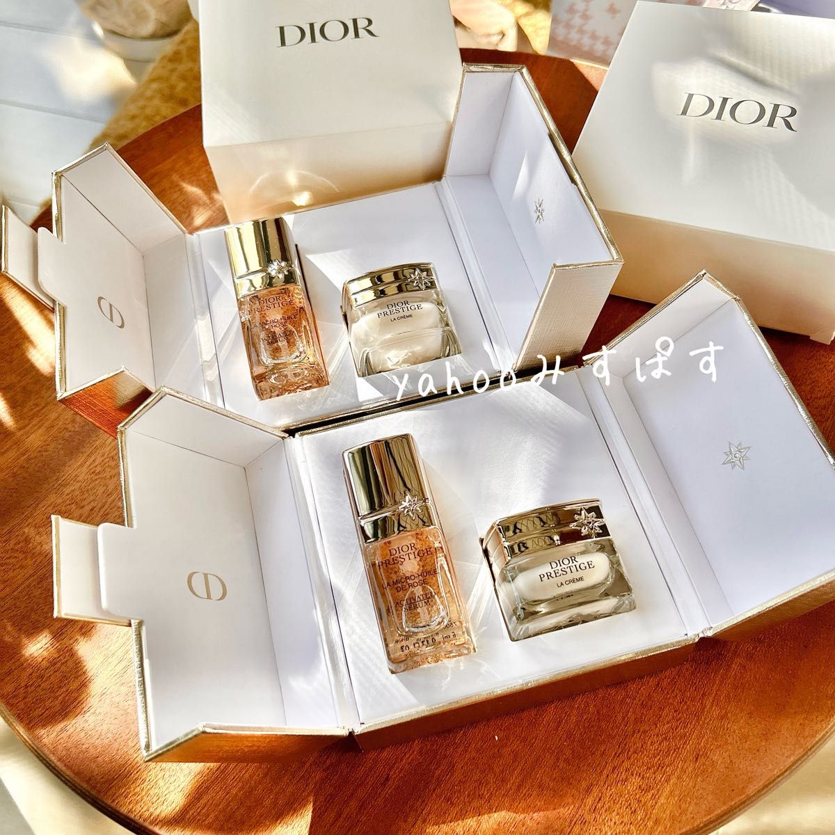 2箱セット》ミニチュアギフト ディオールプレステージ マイクロユイルR