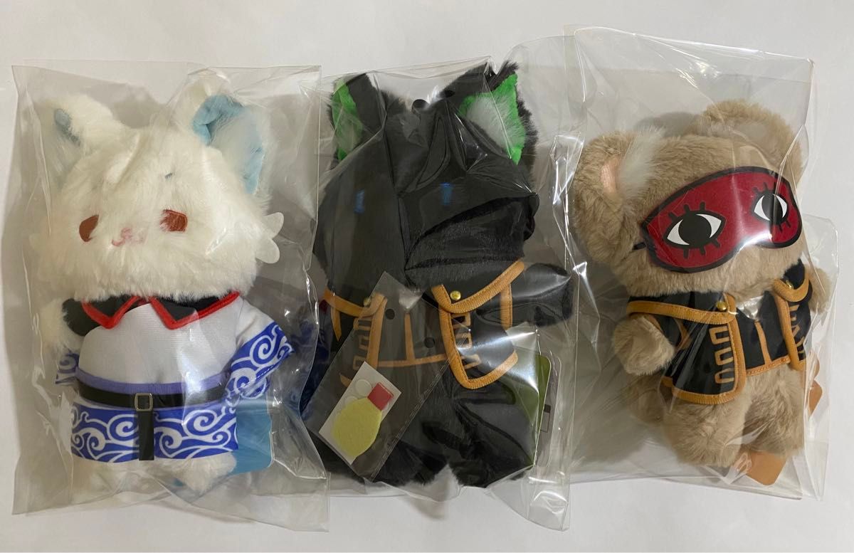 銀魂 万事屋ホテル モフフサぬいぐるみ 坂田銀時 土方十四郎 沖田総悟