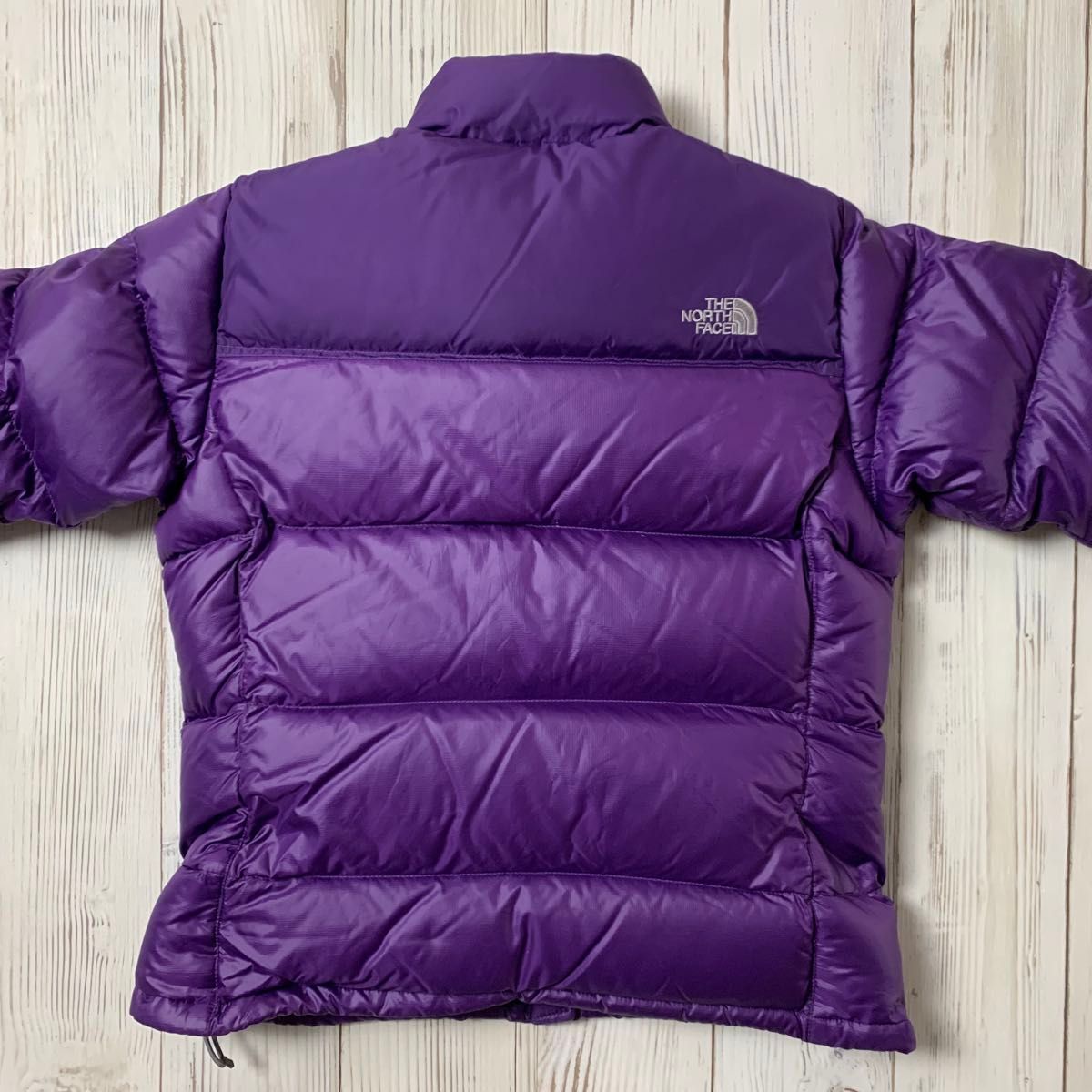 ノースフェイス ヌプシ ダウンジャケット レディース 紫 Lサイズ