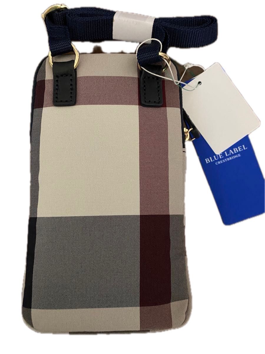 最終値下 新品未使用品 ブルーレーベル スマホショルダー バッグ