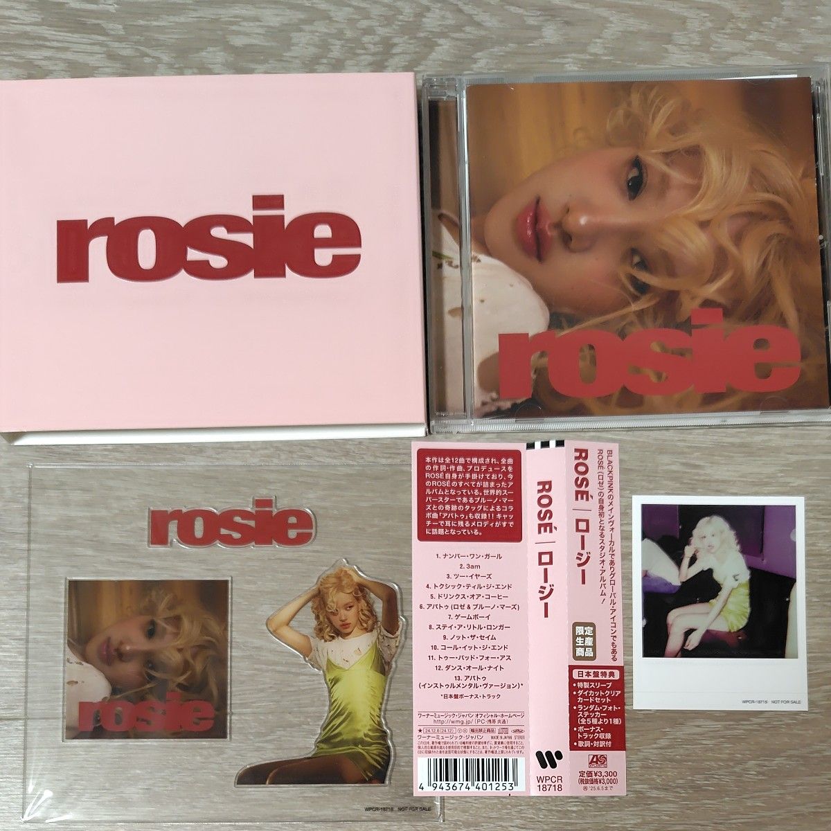 BLACKPINK ロゼ rosie ジャカルタ 購入特典 2枚セット BLACKPINK ロゼ