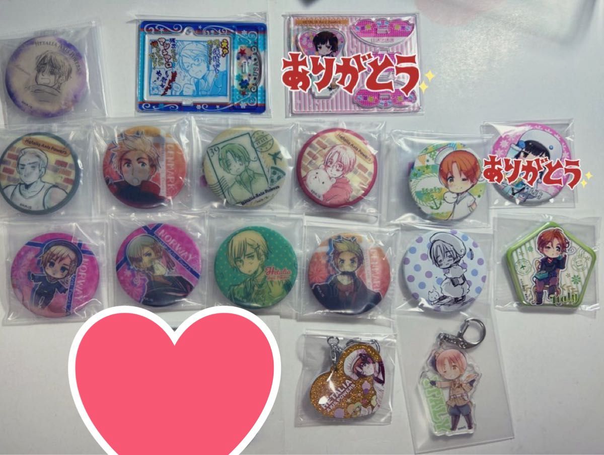 ヘタリア イギリス フランス チェンジング缶バッジ｜Yahoo!フリマ（旧