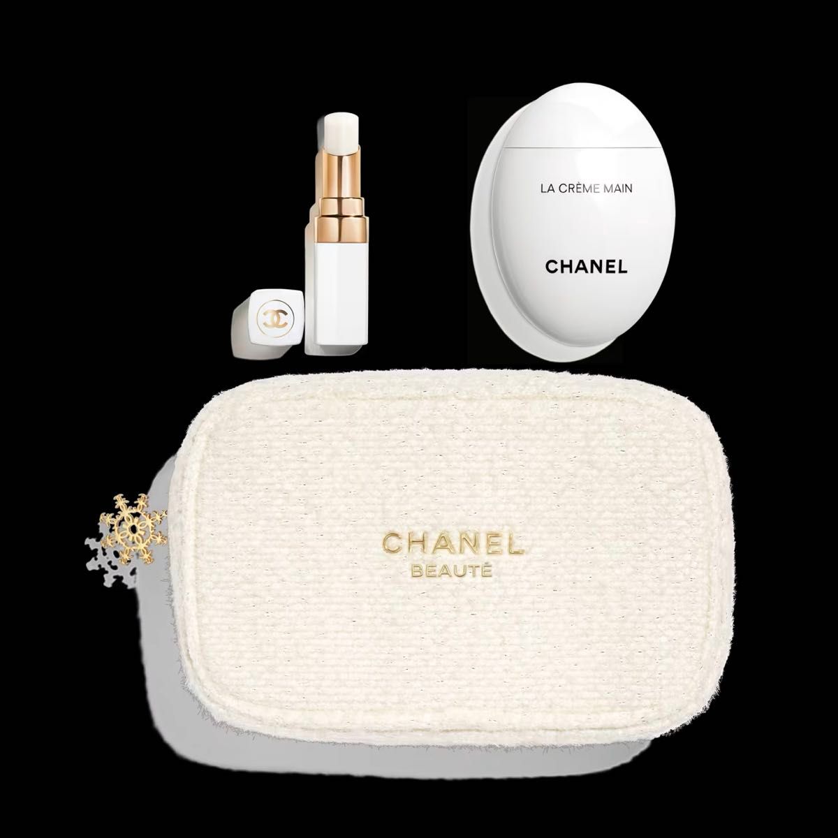 シャネル ホリデー エッセンシャルケアセット リップ ハンドクリーム