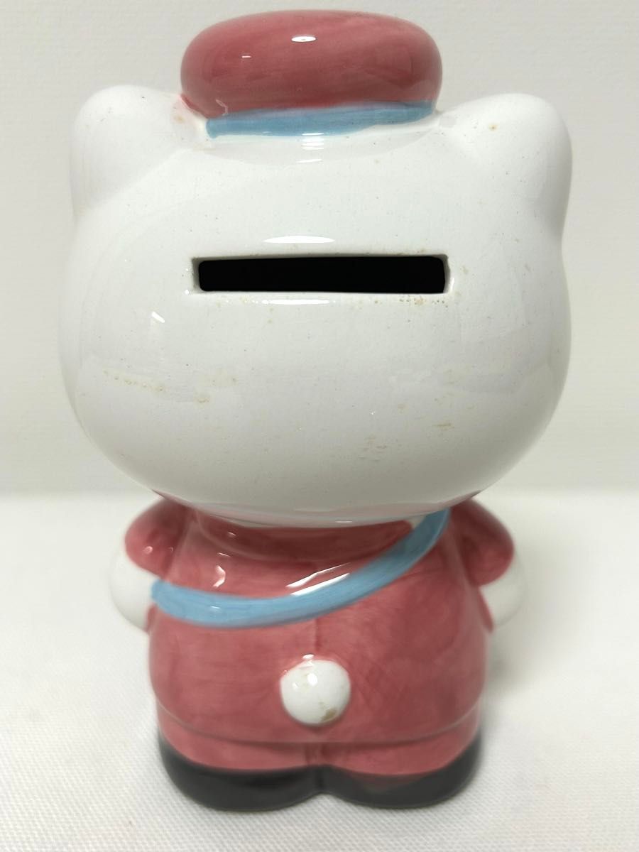 平成レトロ】2003年 サンリオ ハローキティ OMCカード 陶器製 貯金箱