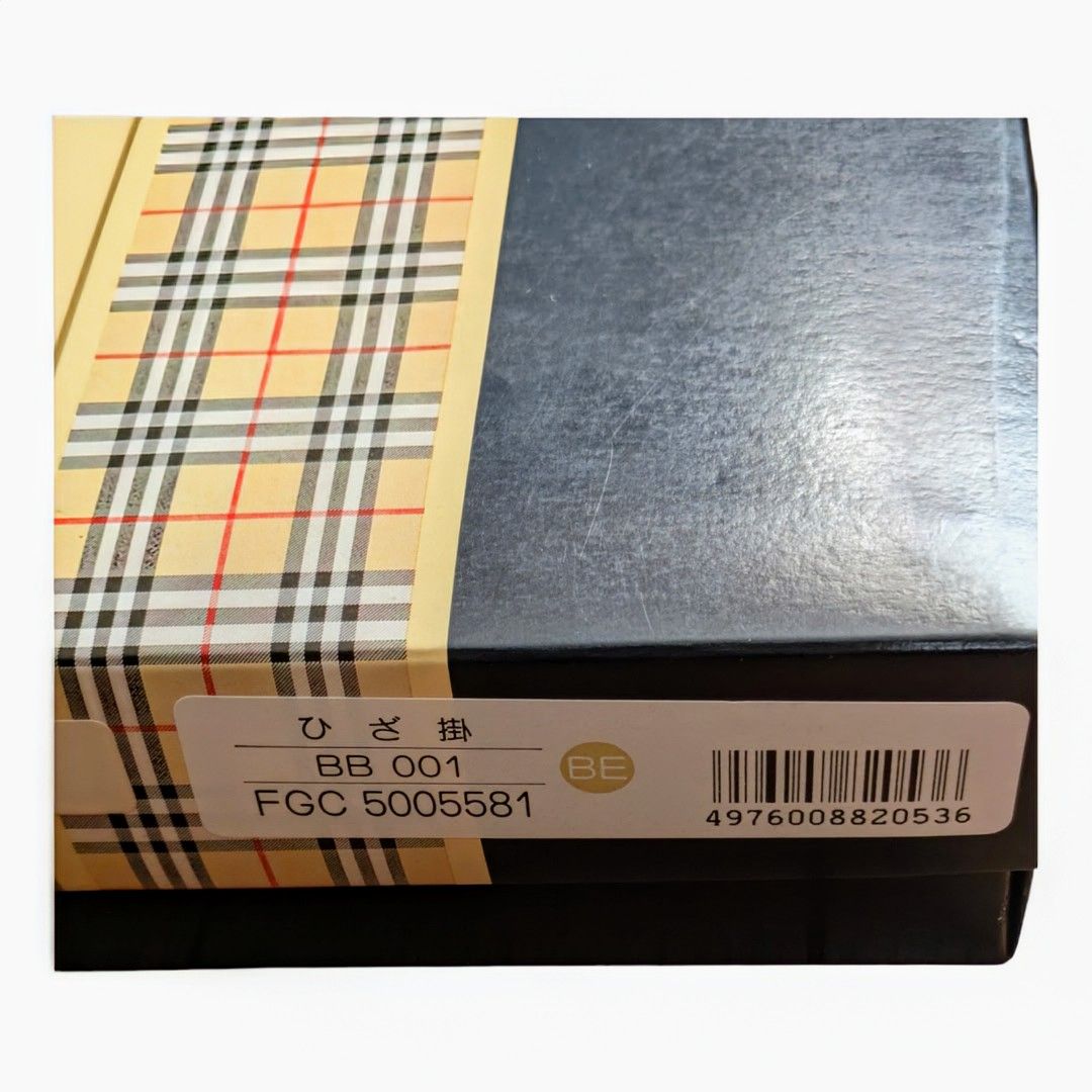 バーバリー ひざ掛け ブランケット ウール100% BURBERRY 新品未使用