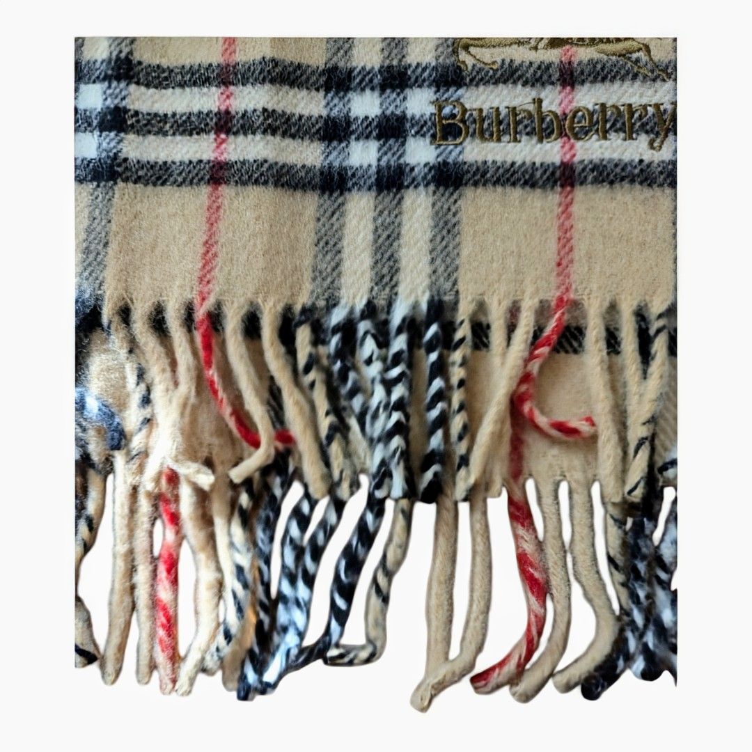 バーバリー ひざ掛け ブランケット ウール100% BURBERRY 新品未使用