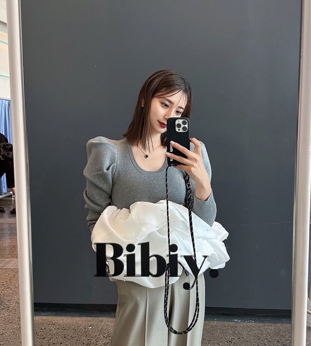 最終下げ ラスト1点 Bibiy AMELIE PEPURAMU KNIT｜Yahoo!フリマ（旧