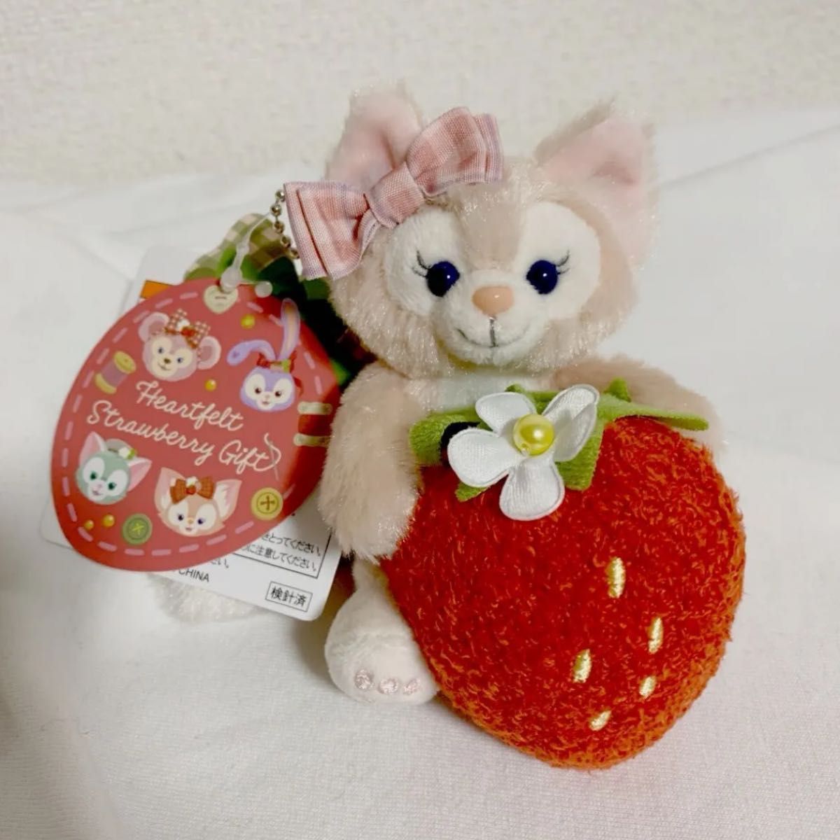 ディズニーシー ダッフィフレンズ ハートフェルト ストロベリーギフト