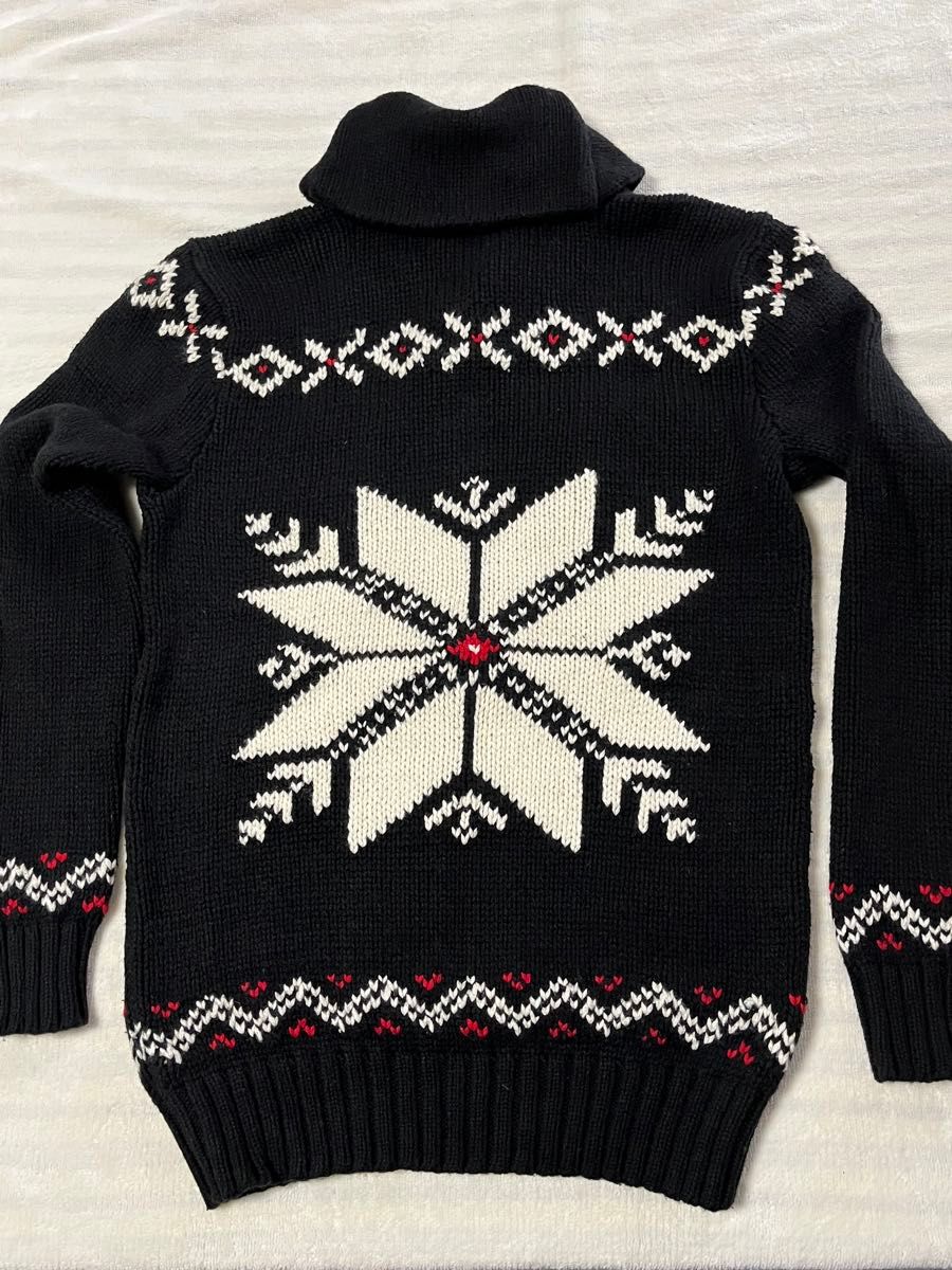 美品】ポロラルフローレン スノーフレークモチーフセーター