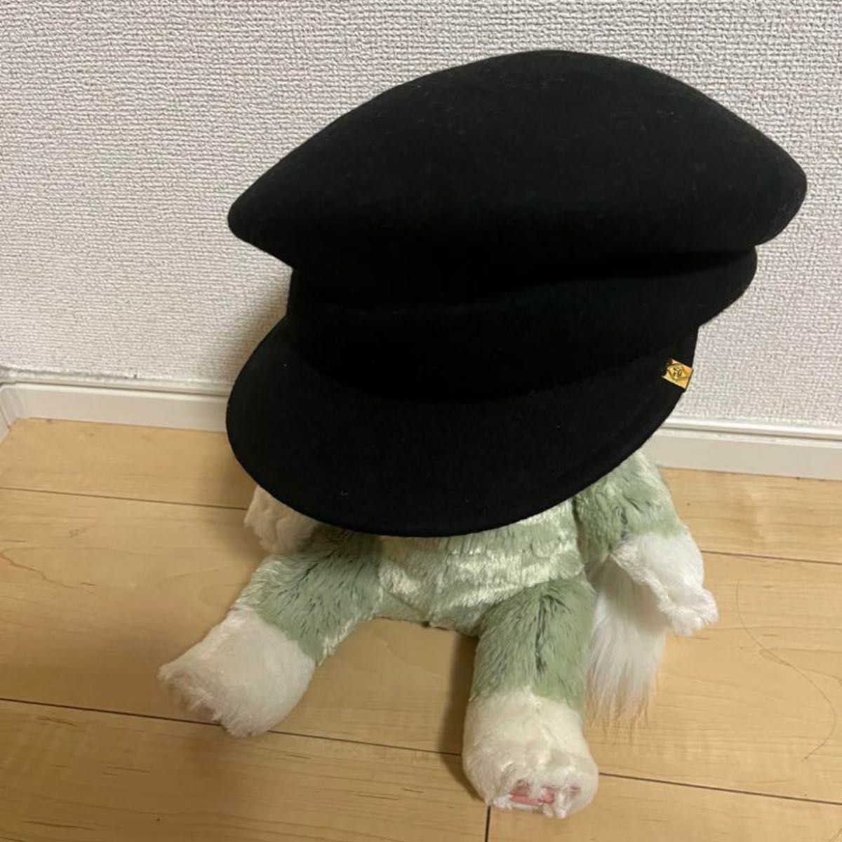 CA4LA CA4LA アシンメトリーキャスケット ブラック カシラ