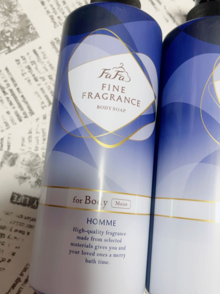 ファーファ ファインフレグランス オム ボディーソープ 本体 400ml