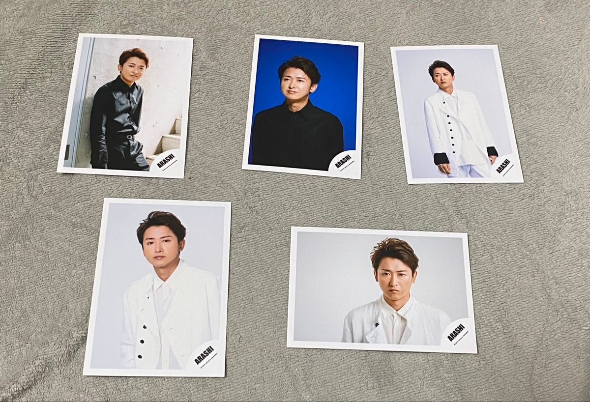 嵐 大野智公式写真 「ARASHI Anniversary Tour 5×20」グッズオフ