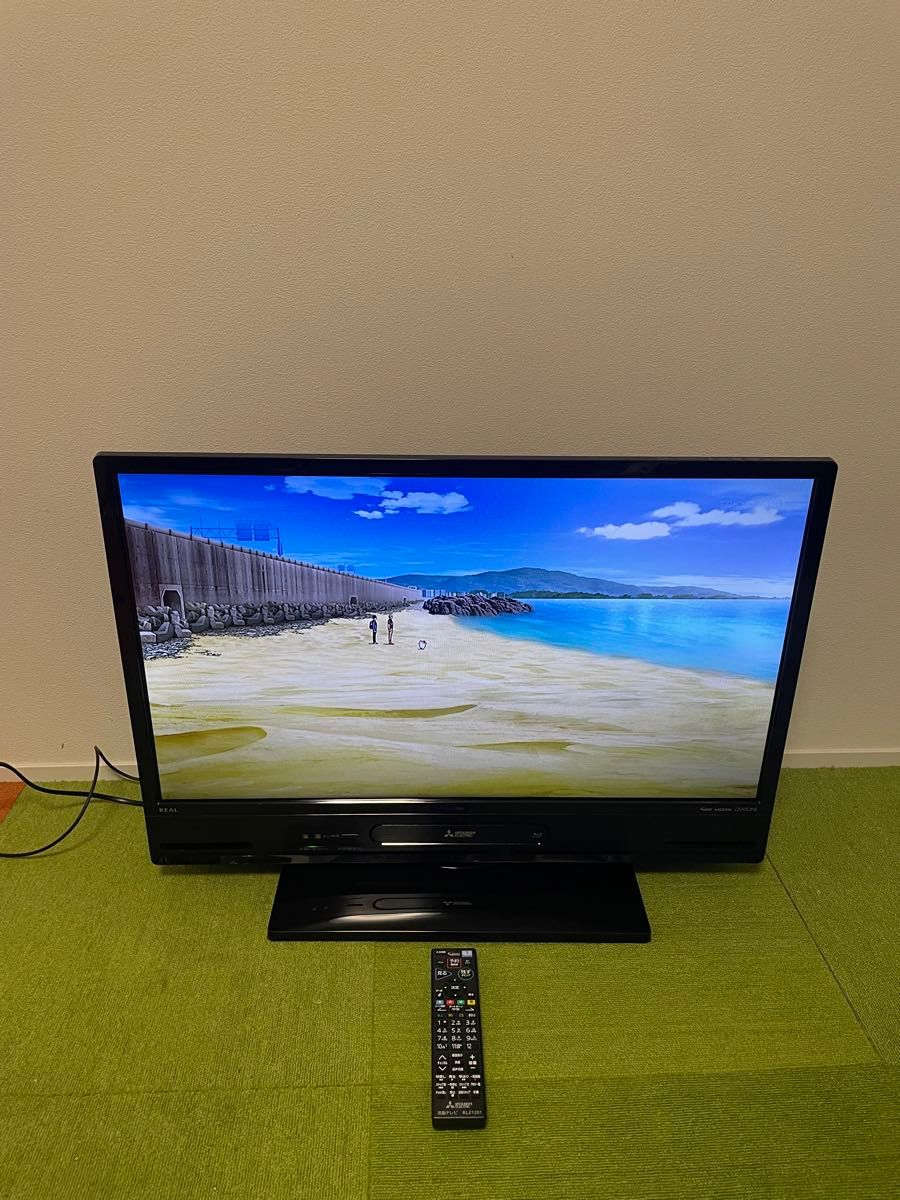美品 三菱 HDD 1TB ブルーレイ LCD-A32BHR85 液晶テレビ 32V型 TV