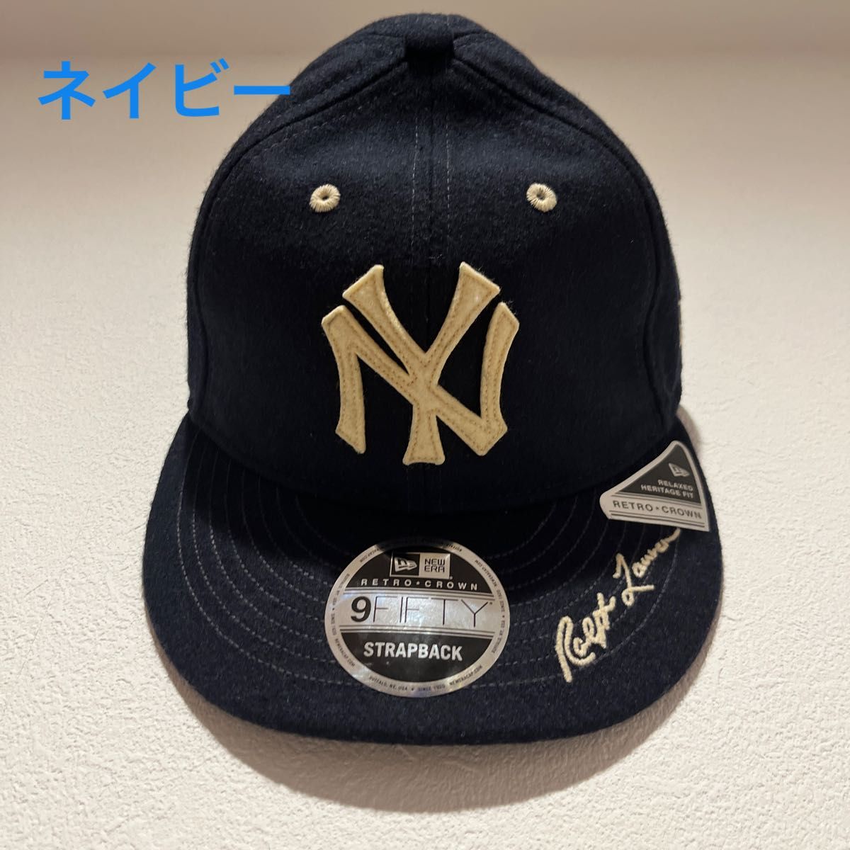 RC 9FIFTY POLO RALPH LAUREN ネイビー 新品未使用