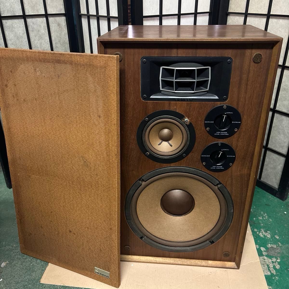 音出しOK PIONEER パイオニア CS-E700 3ウェイ 1台 昭和レトロ