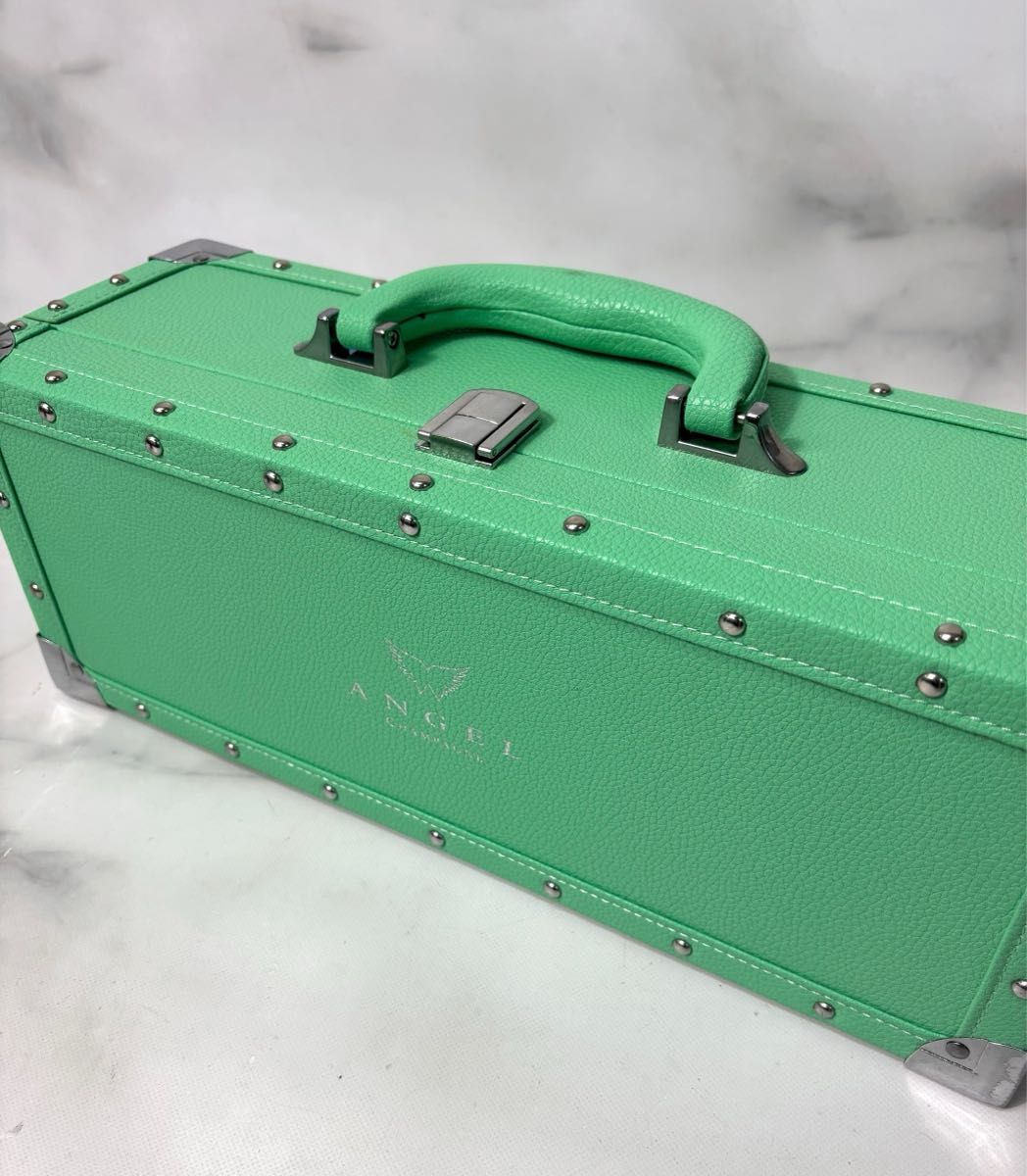 エンジェルシャンパン グリーン 空箱＋空瓶 シャンパン ANGEL