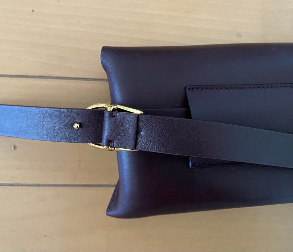 MANUELA マヌエラ BELT ベルトバッグ ボルドー｜Yahoo!フリマ（旧