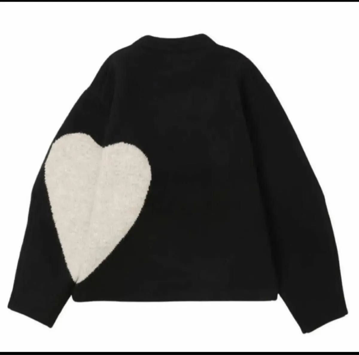 新品 nknit ニット pattern KNIT ハートパターンニット｜Yahoo!フリマ