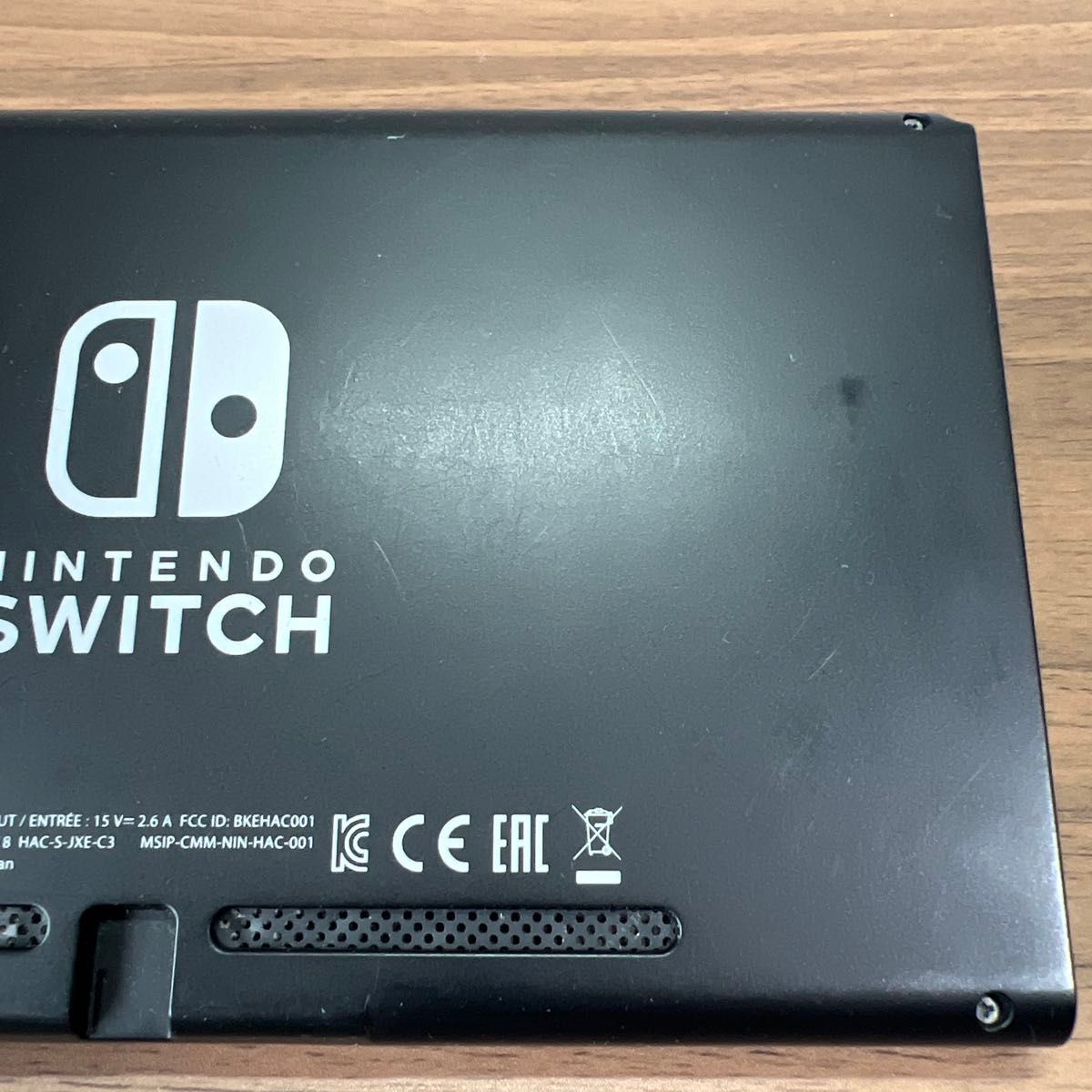 未対策機・動作確認済 Nintendo Switch HAC 旧型 本体 2018年製 ドック