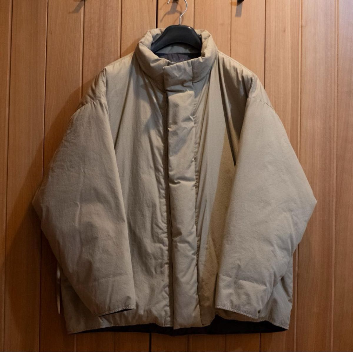 MUJI Labo 22AW 高密度織り撥水ダウンジャケット/ベージュ S-M｜Yahoo