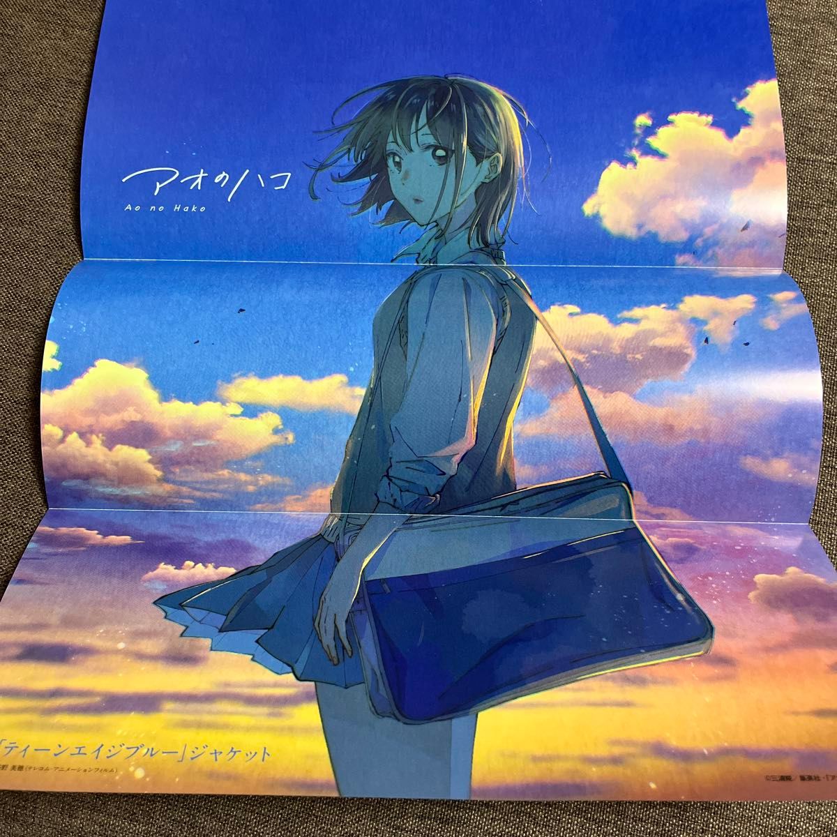 ジャンプGIGA 2024 AUTUMN 綴じ込み付録 両面ポスター 4主人公集結