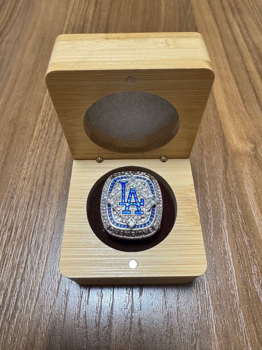 2024年 大谷翔平 ワールドシリーズ ファン優勝指輪 竹箱付き