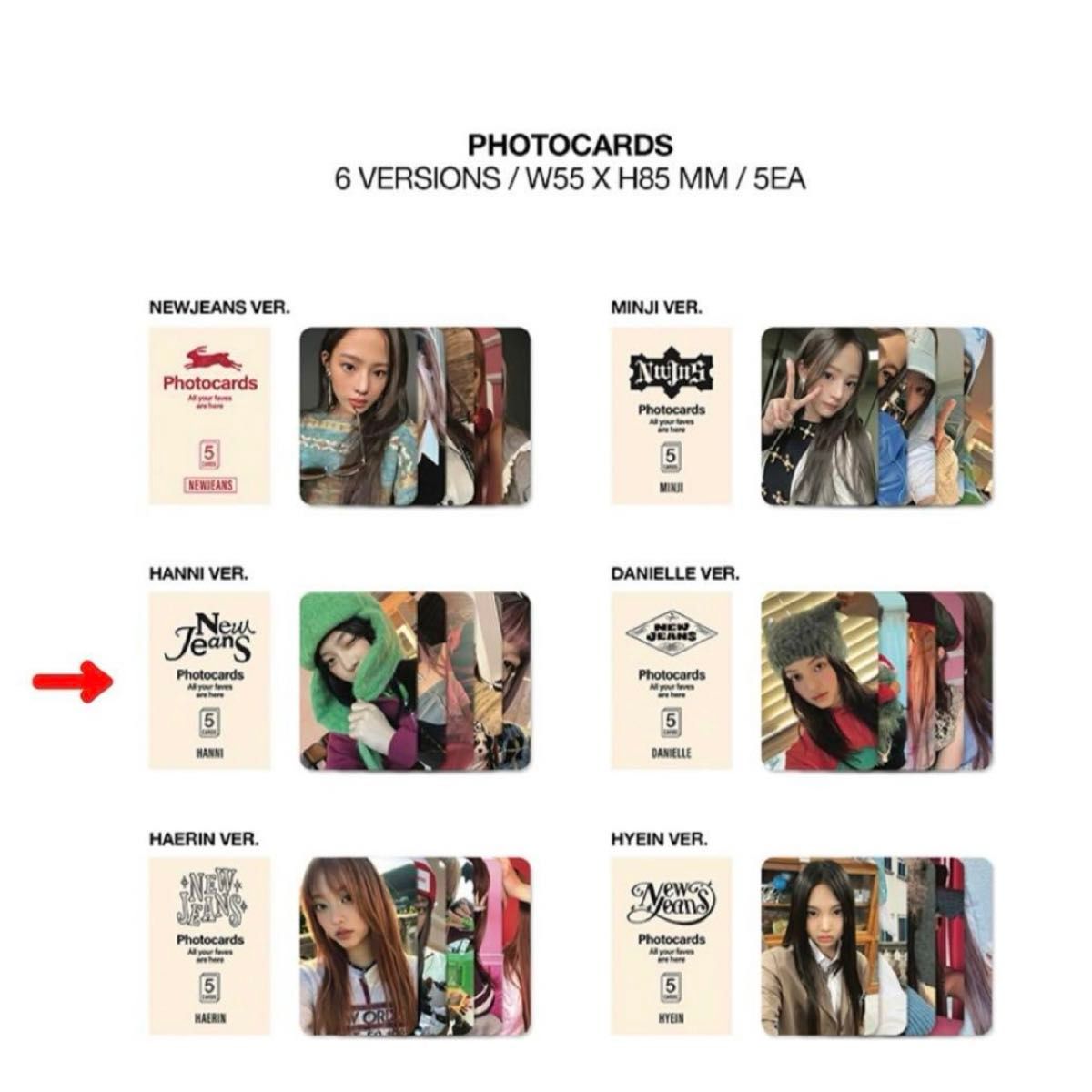 NEWJEANS ハニ 新品未開封 OMG DITTO HANNI ver｜Yahoo!フリマ（旧