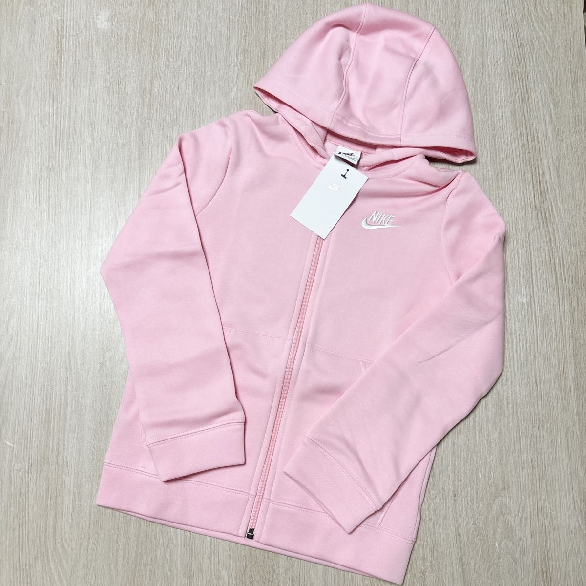 新品 定価9900円 NIKE 上下セット セットアップ ピンク 150cm フリース