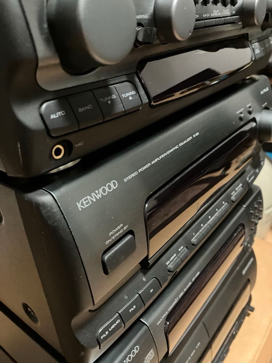美品 KENWOOD ALLORA XG7M ミニコンポ ケンウッド スピーカー＆付属CD