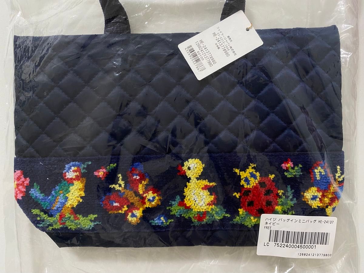 新品】フェイラー 学校フェイラー バッグインミニバッグ FEILER トート