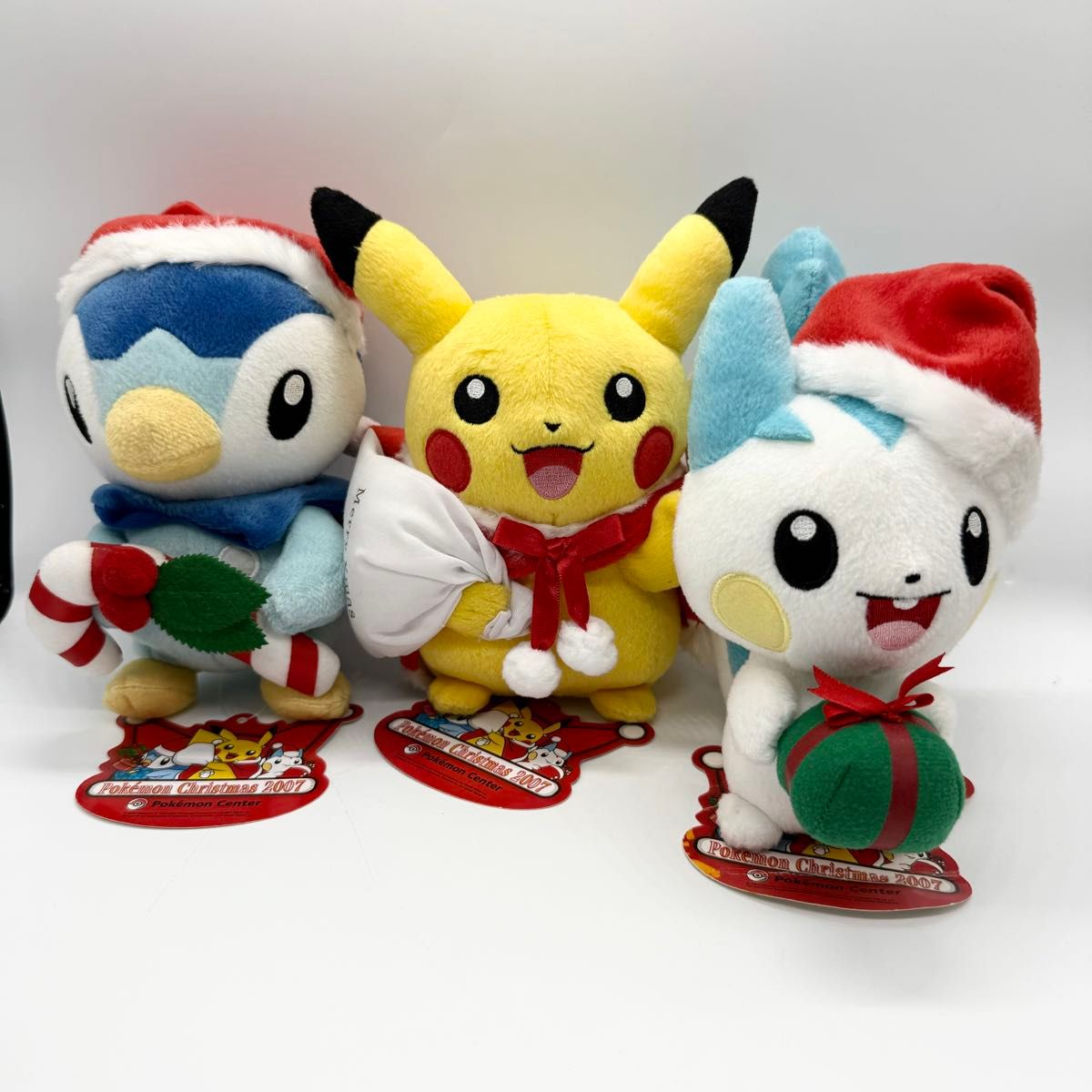 希少 ポケモンセンター クリスマス 2007年 ぬいぐるみセット