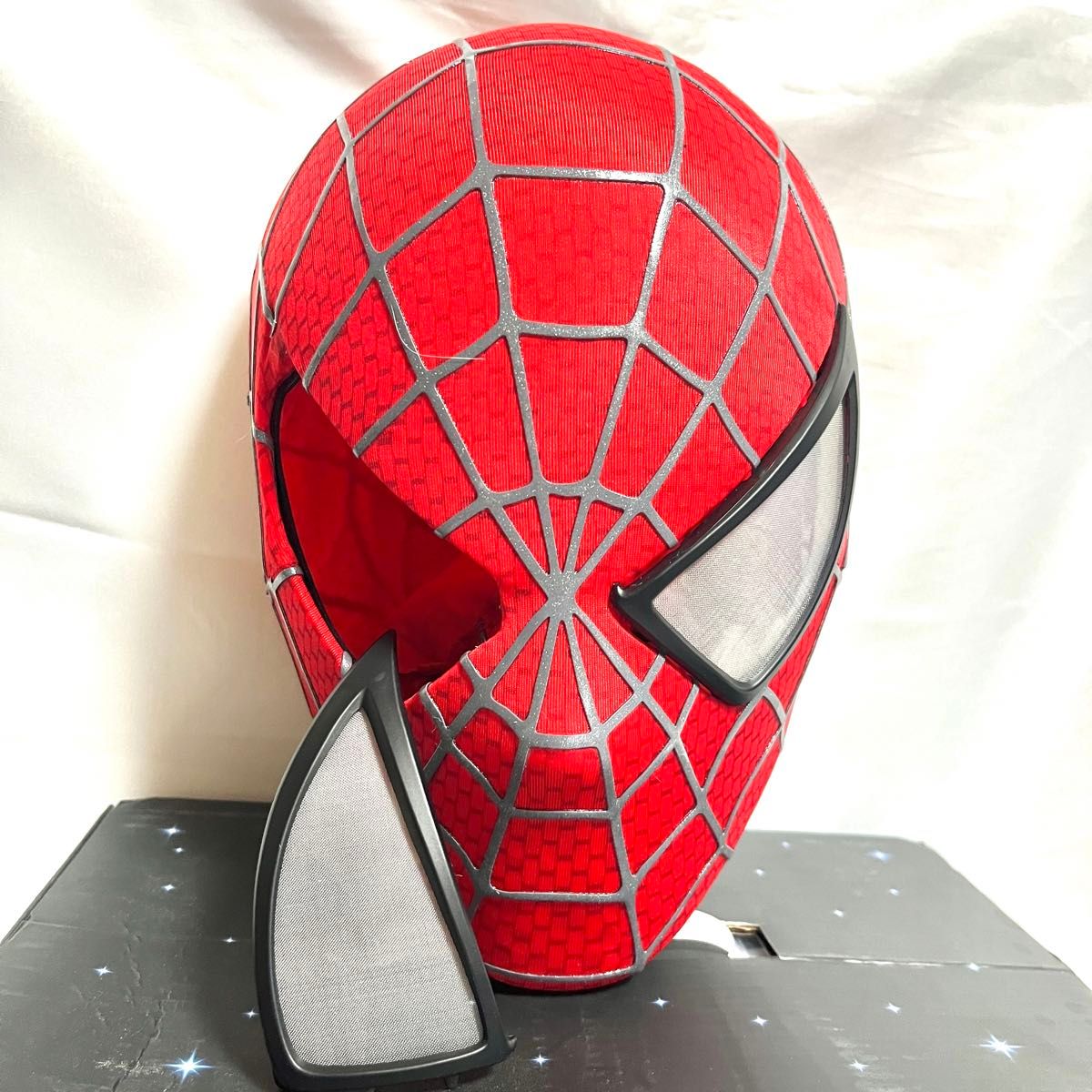 すぐ発送】スパイダーマン マスク シェルマスク リアル コスプレ