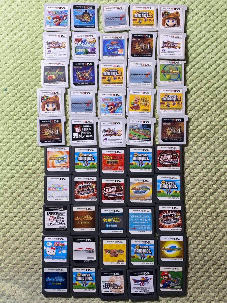 3DS DS カセット 50個 ジャンク｜Yahoo!フリマ（旧PayPayフリマ）