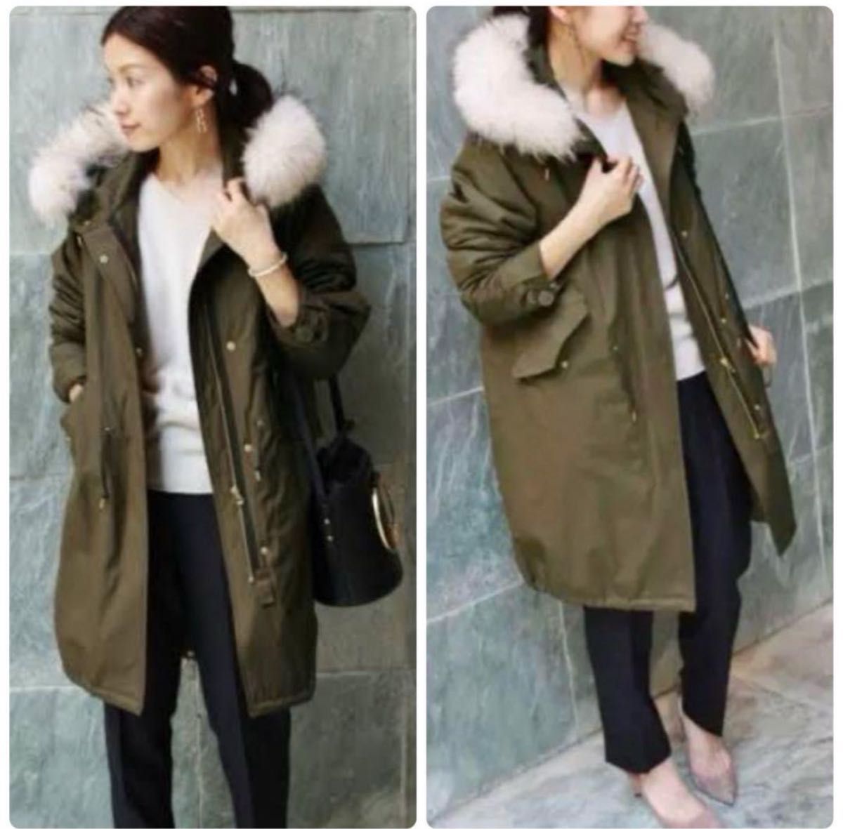 IENA イエナ モッズコート 34 カーキ XS｜Yahoo!フリマ（旧PayPayフリマ）