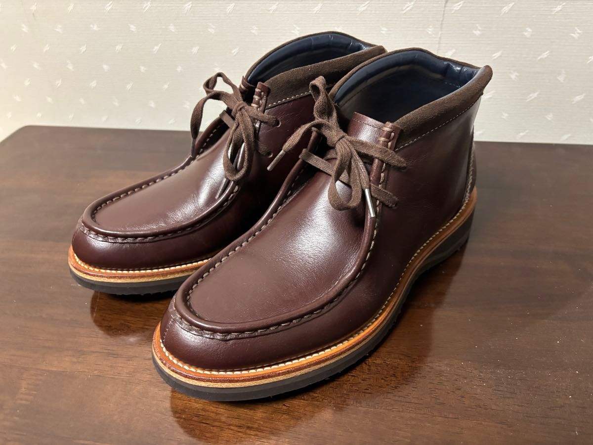 フラットヘッド ステアハイド モカシンブーツ ブラウン 【公式通販】
