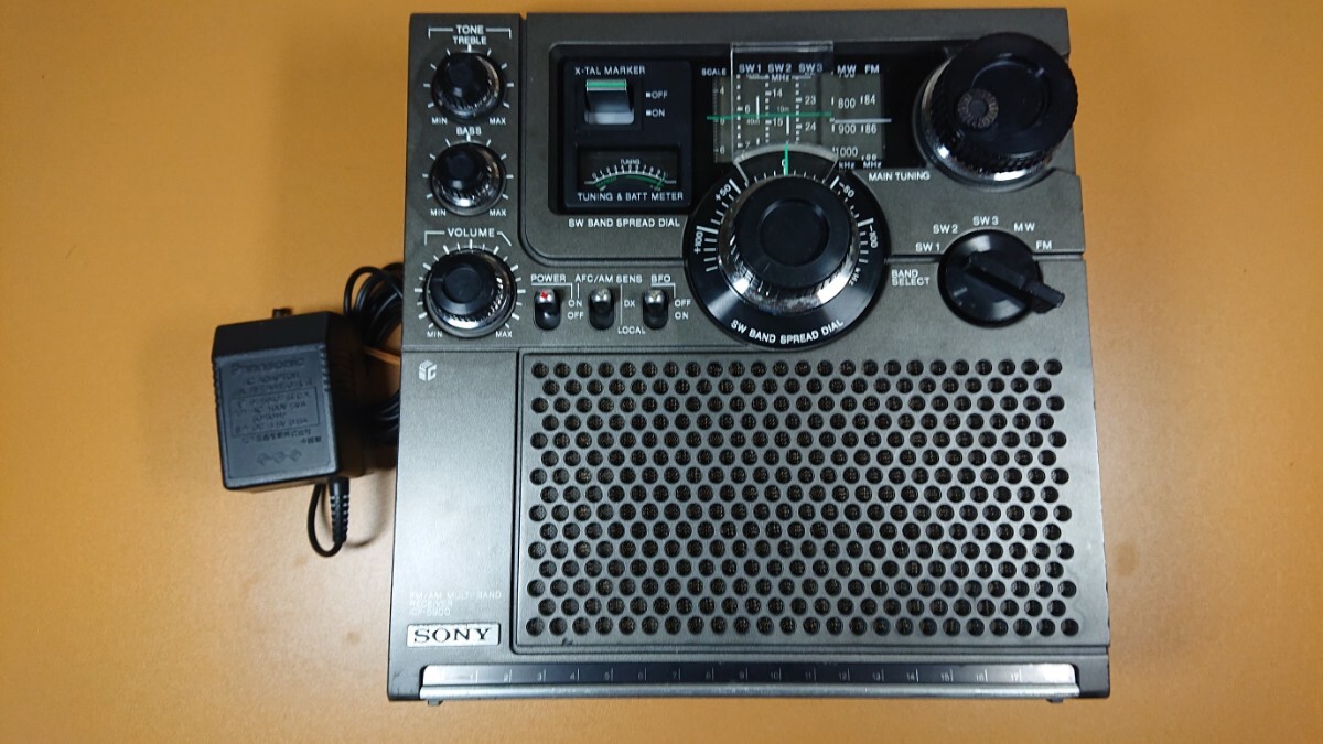 SONY ICF5900ラジオ 本体後期型だと思います。 SONY ICF-5900 後期型