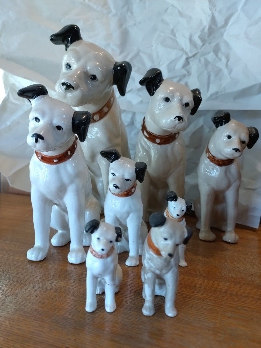 昭和レトロ ビクター 置物 ニッパー犬 アンティーク ビクター犬